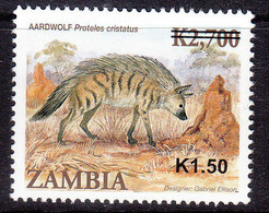 Zm1094 ZAMBIA 2013, SG 1094 New Currency K1.50 On K2,700 Animals  MNH - Zambie (1965-...)