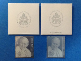 2003 Vaticano E Polonia Francobolli Nuovi Mnh** In Argento 25° Anniversario Pontificato Papa Giovanni Paolo II - Nuevos