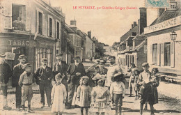 Le Puyrault , Par Châtillon Coligny * 1907 * Rue Du Village * Débit De Tabac Tabacs TABAC BOULAIN * Villageois Enfants - Autres & Non Classés