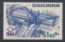Tschechoslowakei Czechoslovakia 1976 Mi 2325 YT A73 SG 2287 ** Congress Hall -  Julius Fucik Park - Otros & Sin Clasificación