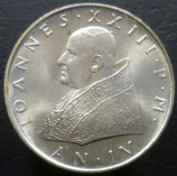 Vaticano - 500 Lire 1962 - Giovanni XXIII° - Anno IV -  Gig. 267 - KM# 65 - Vatican