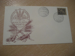 PORTO 1956 Expo Agricola Agriculture Cancel Cover PORTUGAL - Agricoltura