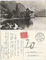 Suisse Postage Due Tax C.20 Solo Pcard Territet 21may1945 NON Franked To Luzern - Marcophilie