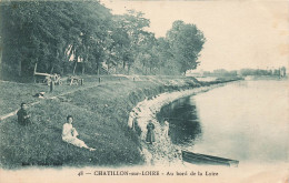 FRANCE - Châtillon Sur Loire - Au Bord De La Loire - Carte Postale Ancienne - Chatillon Sur Loire