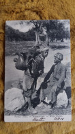 CPA METIER PORTEUR D EAU WASSERTRAGER WATER CARRIER 1906ED BOULOS MEO JERUSALEM - Marchands Ambulants