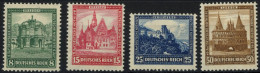 Dt. Reich 459-62 **, 1931, Nothilfe, Postfrischer Prachtsatz, Mi. 240.- - Other & Unclassified