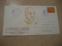 OLIVEIRA DE AZEMEIS 1956 To Lisboa Ferreira Da Silva Chemical Chemistry Chimie Expo Filatelica Cancel Cover PORTUGAL - Scheikunde