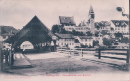 Bremgarten AG, Reussbrücke Und Amthof (356) - Bremgarten