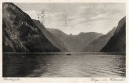 BERCHTESGADEN - KÖNIGSEE VOM MALERWINKEL - CARTOLINA FP SPEDITA NEL 1928 - Berchtesgaden