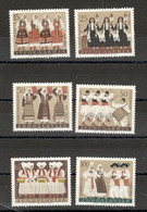 YUGOSLAVIA MNH SET - COSTUMES - 1961. - Ongebruikt