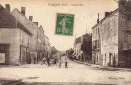 FRANCE - Fraisans - Grande Rue - Carte Postale Ancienne - Other & Unclassified