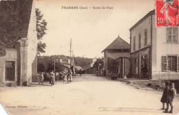 FRANCE - Fraisans - Sortie Du Pont - Carte Postale Ancienne - Autres & Non Classés