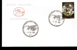 2004 ANNULLO FDC 5° Centenario Dell'apparizione Della Madonna Di Tirano. - Christianisme