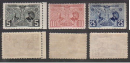 BULGARIA - 1907 - 20an.du Rene De Ferdinand I - 3v ** / MNH - - Ongebruikt