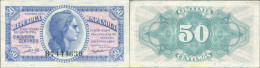 8471 ESPAÑA 1937 50 CENTIMOS 1937 REPUBLICA ESPAÑOLA PLANCHA - Andere & Zonder Classificatie