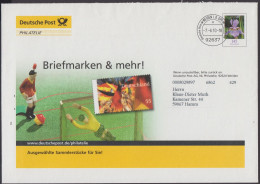 2010 - GERMANY - Postal Stationery: Briefmarken & Mehr! + WEIDEN IN DER OBERPFALZ - Umschläge - Gebraucht