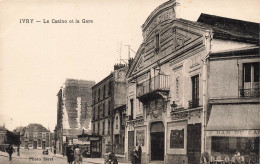 FRANCE - Ivry - Le Casino Et La Gare - Carte Postale Ancienne - Ivry Sur Seine