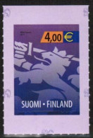 2011 Finland, 4,00 Heraldic Lion MNH. - Unused Stamps