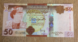 LIBYA 50 Dinars UNC - Libya