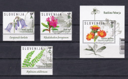 SLOVENIA 2024,FLORA,PLANTS OF THE POHORJE,BLOCK,,MNH - Eslovenia