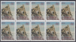 SAN MARINO  1490, 10erEinheit, Postfrisch **, Flugpostmarke, Weihnachten, 1991 - Ungebraucht