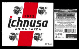 ITALIA ITALY - 2019 Etichetta Birra Beer Bière ICHNUSA 1912 Anima Sarda - Bier