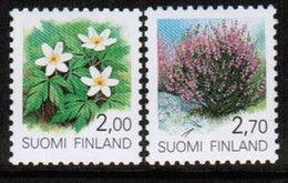 1990 Finland,  Flowers ** - Unused Stamps
