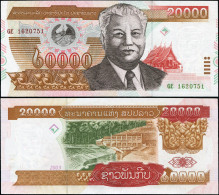 Laos 20000 Kip. 2003 Unc. Banknote Cat# P.36b - Laos