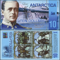 Antarctica 10 Dollars. 29.03.2009 Polymer Unc. Banknote Cat# P.NL - Andere & Zonder Classificatie