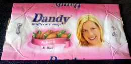 Egypt, Dandy Soap Vintage Wrapper, Almond & Milk Multi Care Soap - Etiketten