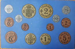 Iceland Old Coins - Islanda