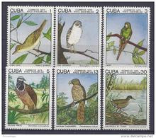 AVES - CUBA 1975 - Yvert #1853/58 - MNH ** - Búhos, Lechuza