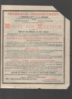 Orgelet (jura) PUblicité PHARMACIE GRANDCLEMENT    (PPP46866) - Advertising