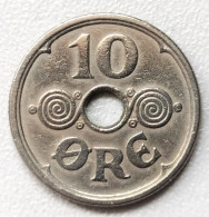Danemark - 10 Öre 1924 - Danimarca