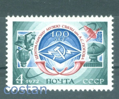 1972 A.S. Popov Central Museum Of Communications/Saint Petersburg,Russia,4049MNH - Télécom