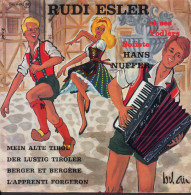 RUDI ESLER - FR EP - MEIN ALTE TRIOL  + 3 - Wereldmuziek