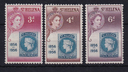St Helena: 1956   Stamp Centenary       MH - Saint Helena Island