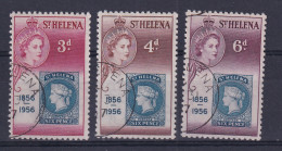 St Helena: 1956   Stamp Centenary       Used - Sainte-Hélène