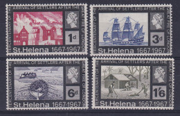 St Helena: 1967   300th Anniv Of Arrival Of Settlers    MNH - Sainte-Hélène