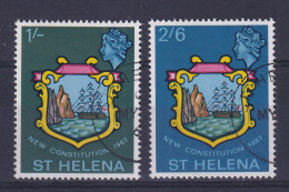 St Helena: 1967   New Constitution     Used - Isla Sta Helena