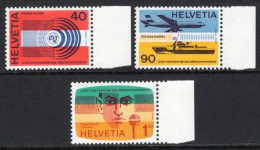 1976 SWITZERLAND I.T.U. / U.I.T. MICHEL: ITU11-13 MNH ** - Neufs