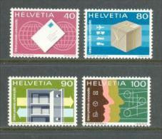 1976 SWITZERLAND U.P.U. MICHEL: UPU10-13 MNH ** - Unused Stamps