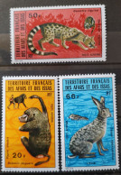 Afars Und Issas 1973 Wildlebende Säugetiere Mi 93/95** - Unused Stamps