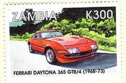 Zm9925 Zambia 1998, Ferrari Daytona 365 GTB-4 (1968-73)  MNH (Car Transport) - Zambie (1965-...)