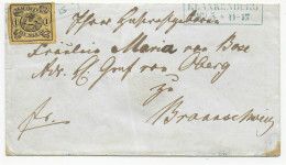 Brief Von Blankenburg Nach Braunschweig - Brunswick