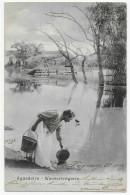 Ansichtskarte Brasilien 1905, Aquadeira Wasserträgerin Nach Schöneberg - Sonstige & Ohne Zuordnung
