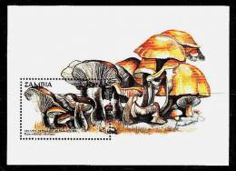 Zm9936 Zambia, Mushrooms Of The World  M-sheet - Zambie (1965-...)