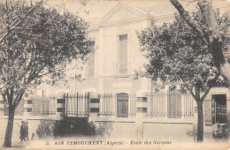 CPA ALGERIE / AIN TEMOUCHENT / ECOLE DES GARCONS - Autres & Non Classés