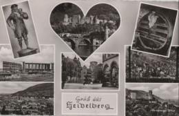 85319 - Heidelberg - U.a. Grosses Fass - Ca. 1960 - Heidelberg