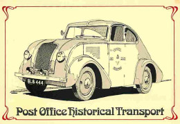 Automobiles - Post Office Historical Transport - Royal Mail Air Service - Carte Premier Jour - Carte Neuve - CPM - Voir  - PKW